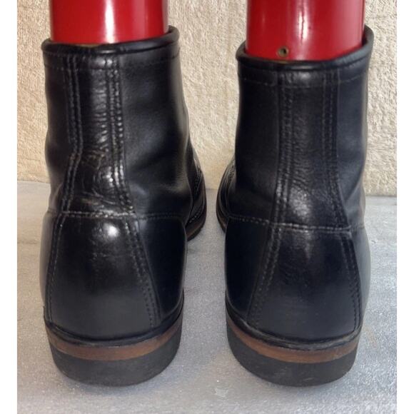 Red Wing Beckman Black Featherstone # 9014 Men Size 10.5 D Boot
